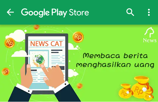 newscat aplikasi penghasil pulsa