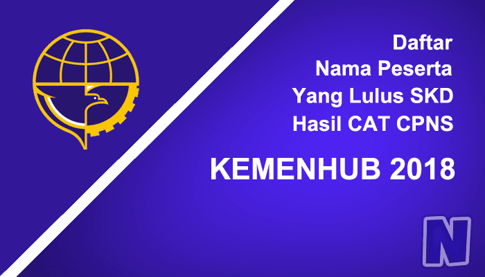 Daftar Nama Lulus SKD hasil CAT CPNS KEMENHUB 2018