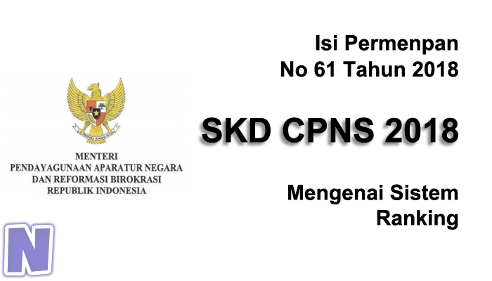 Permenpan Nomor 61 Tahun 2018