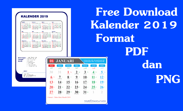 Download Kalender 2019