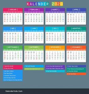 Download Kalender 2021 Lengkap Neradua