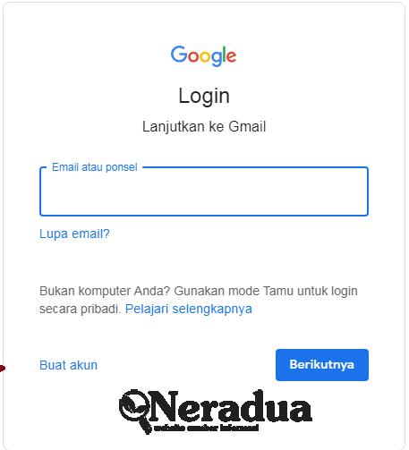 Buat Akun Gmail baru