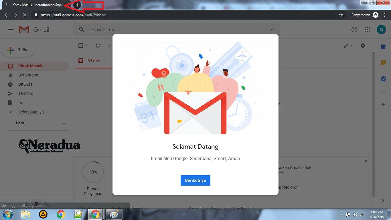 Membuat Akun Gmail tanpa Nomor Hp