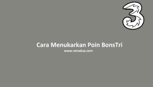 Cara Menukarkan Poin BonsTri