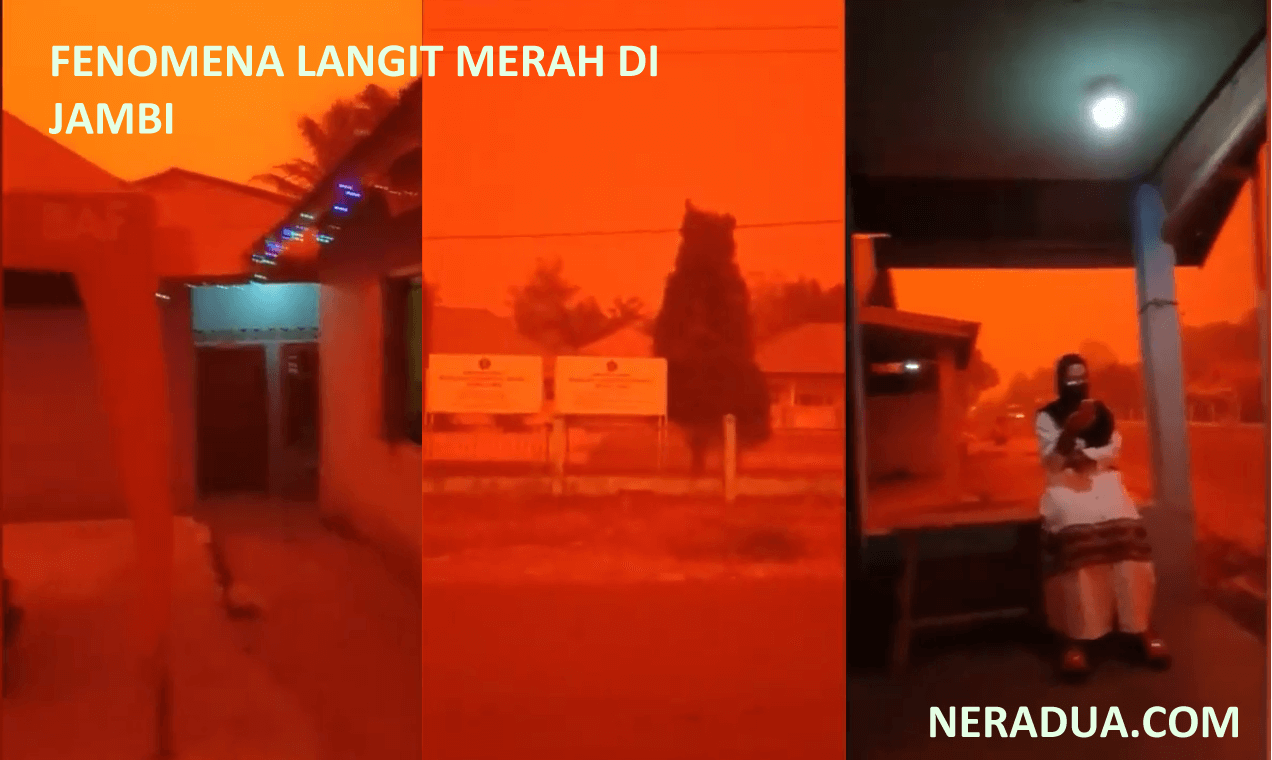 FENOMENA LANGIT MERAH DIJAMBI