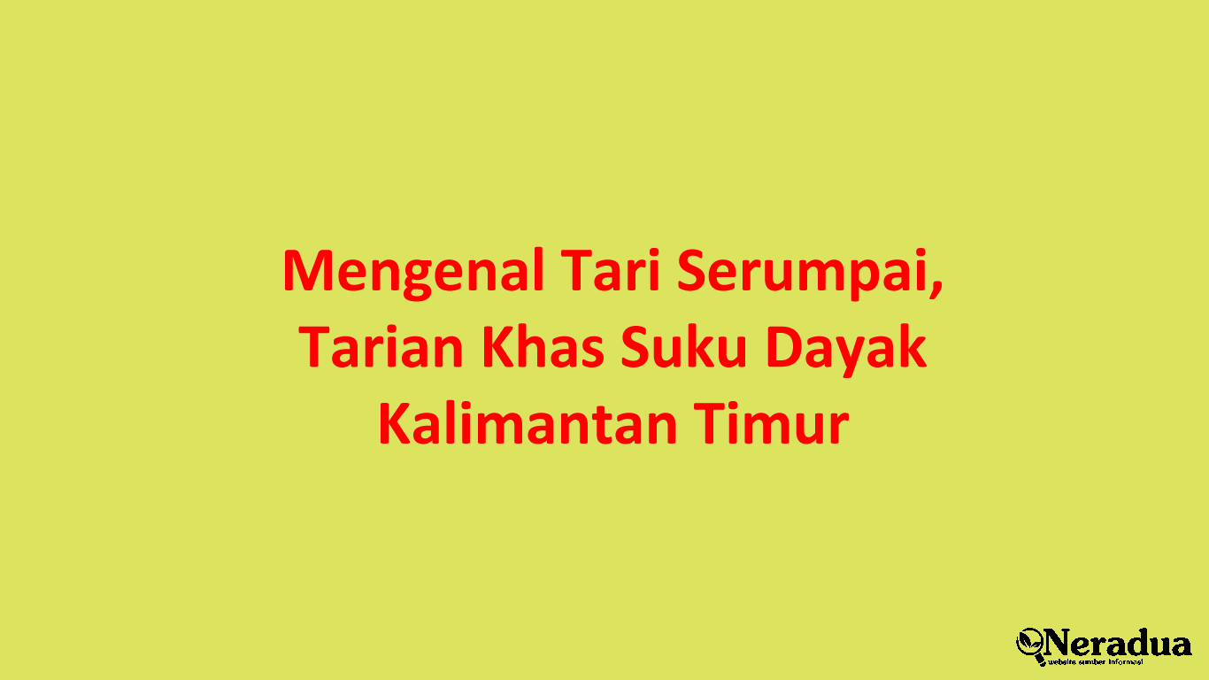 tarian serumpai