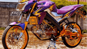 Modifikasi New Vixion Pelek Jari Jari Terbaru 2019