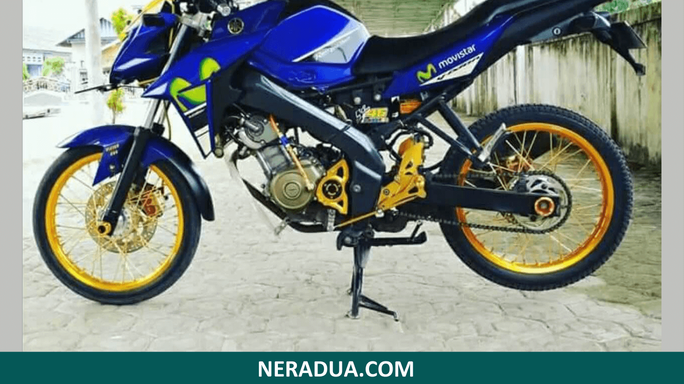 Kumpulan Gambar Modifikasi New Vixion Pelek Jari Jari Terbaru