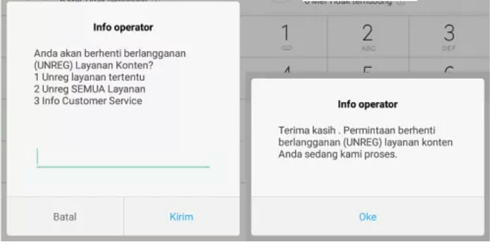 Cara Unreg Layanan Penyedot Pulsa Indosat