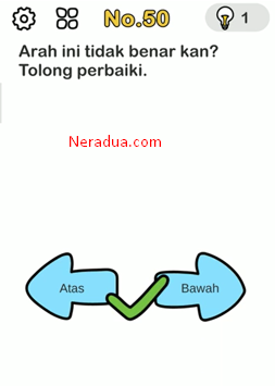 Arah Ini Tidak Benar kan? Tolong Perbaiki