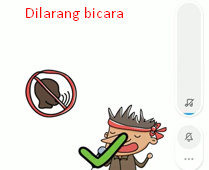 Dilarang bicara