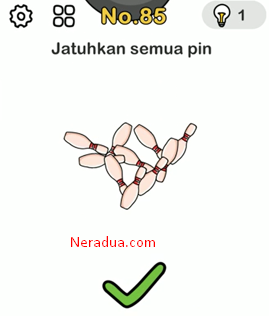 Jatuhkan semua pin Brain Out