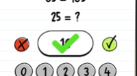 Brain Test Level 91 10=25 35=75 65=105 25=?