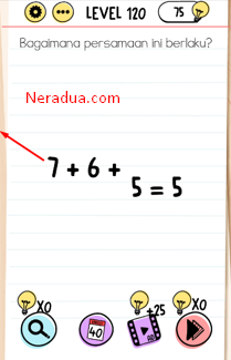 Bagaimana Persamaan Ini Berlaku? Brain Test Level 120