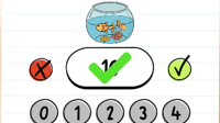 Aku Punya 10 Ekor Ikan Di Akuraium. Waktu Pulang, Kulihat Ternyata 6 Ikan Sudah Mati. Ada Berapa Ikan Yang Tersisa Di Akuarium? Brain Test Level 131