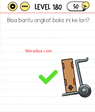 Bisa Bantu Angkat Boks Ini Ke Lori? Brain Test Level 180