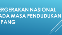 Pergerakan Nasional Pada Masa Pendudukan Jepang