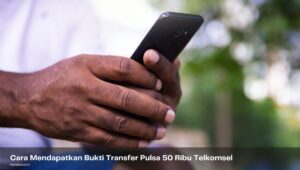 bukti transfer pulsa 50 ribu