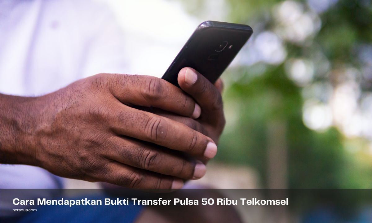 bukti transfer pulsa 50 ribu