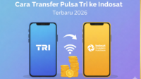 Cara Transfer Pulsa Tri ke Indosat