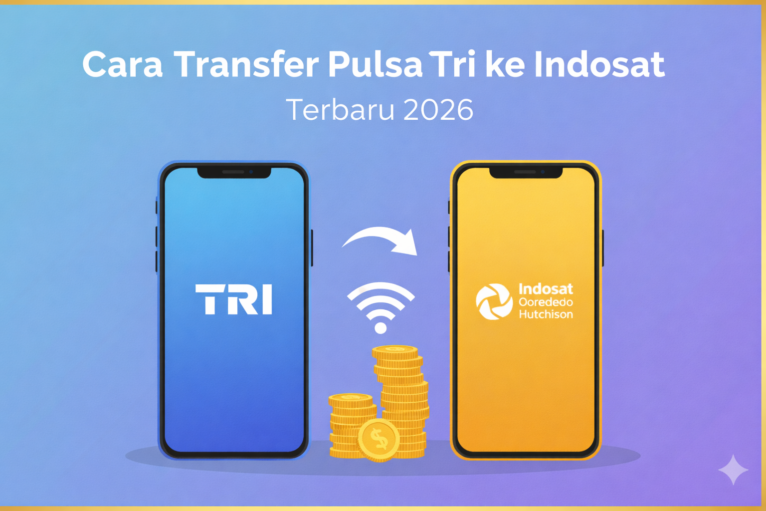 Cara Transfer Pulsa Tri ke Indosat