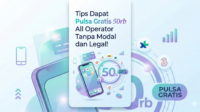 Pulsa Gratis 50rb